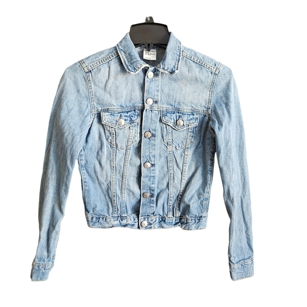 H&M Girls Denim‎ Jacket Sz 2